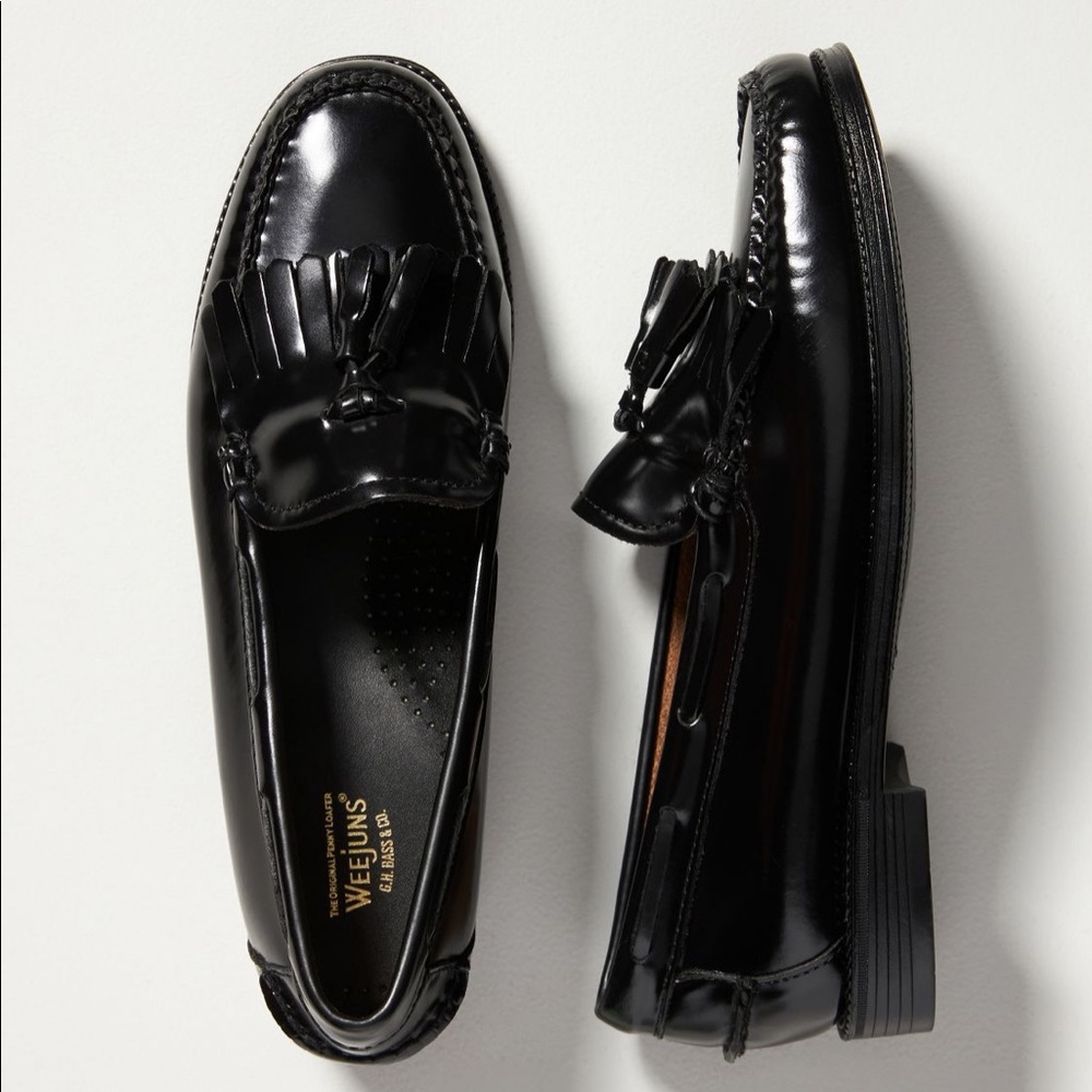 Black Esther Loafers